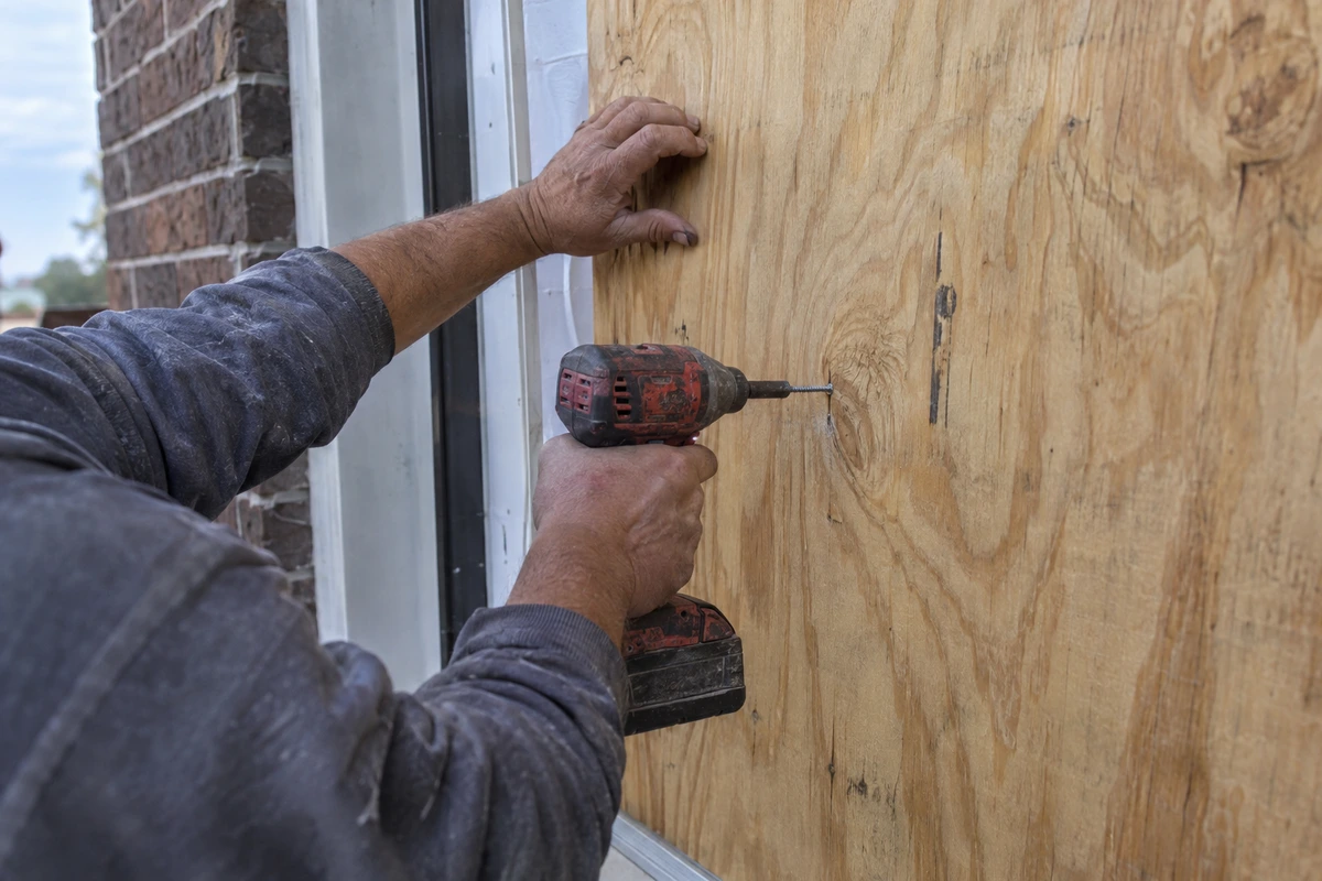 Emergency board up contractor